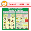Стенд «Безопасность работ с электропогрузчиком» (TM-12-SUPERSLIM)